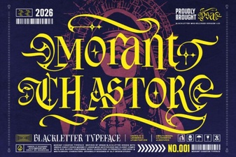 Morant Chastor Font: Elegant Typography for Creative Projects