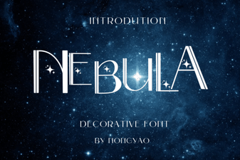 Nebula Font: Cosmic Typography for Creative Projects