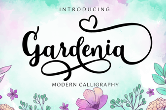 Elegant Gardenia Font for Stylish Design Projects