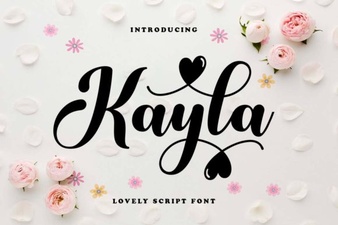 Kayla Font Design: Creative Typography for Modern Projects