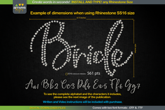 Rs01 Cursiva Rhinestone Ttf Font for Stylish Design Projects