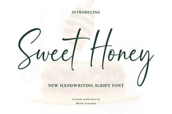 Sweet Honey Font: Elegant Typography for Creative Projects
