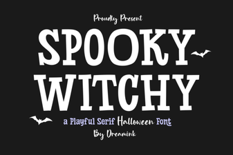 Spooky Witchy Font for Hauntingly Creative Designs