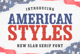 American Styles Font for Bold Design Projects
