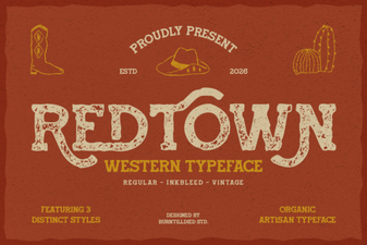 Redtown Font: Bold Typography for Creative Projects